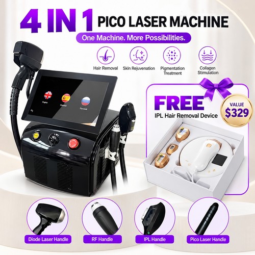 In1 ipl diode laser hair - laser,